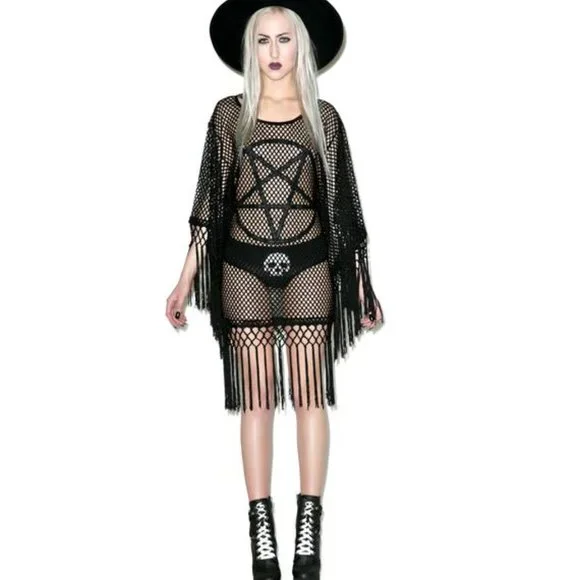 🆕Killstar "Omen" Kimono Dress - Picture 8 of 13